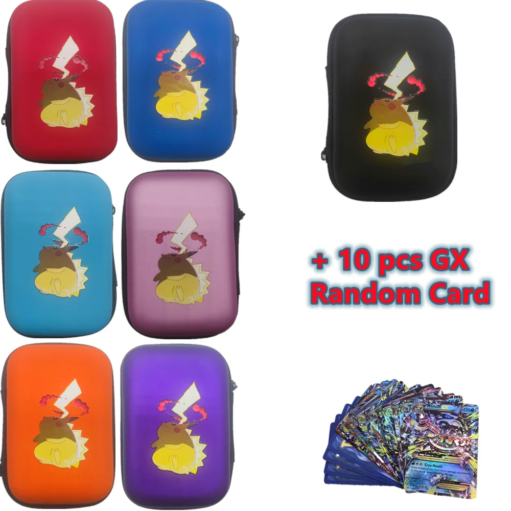 

Держатель для карт в виде покемона, Карманный держатель для карт в виде монстра, держатель для карт в виде покемона, коробка для хранения, ро...