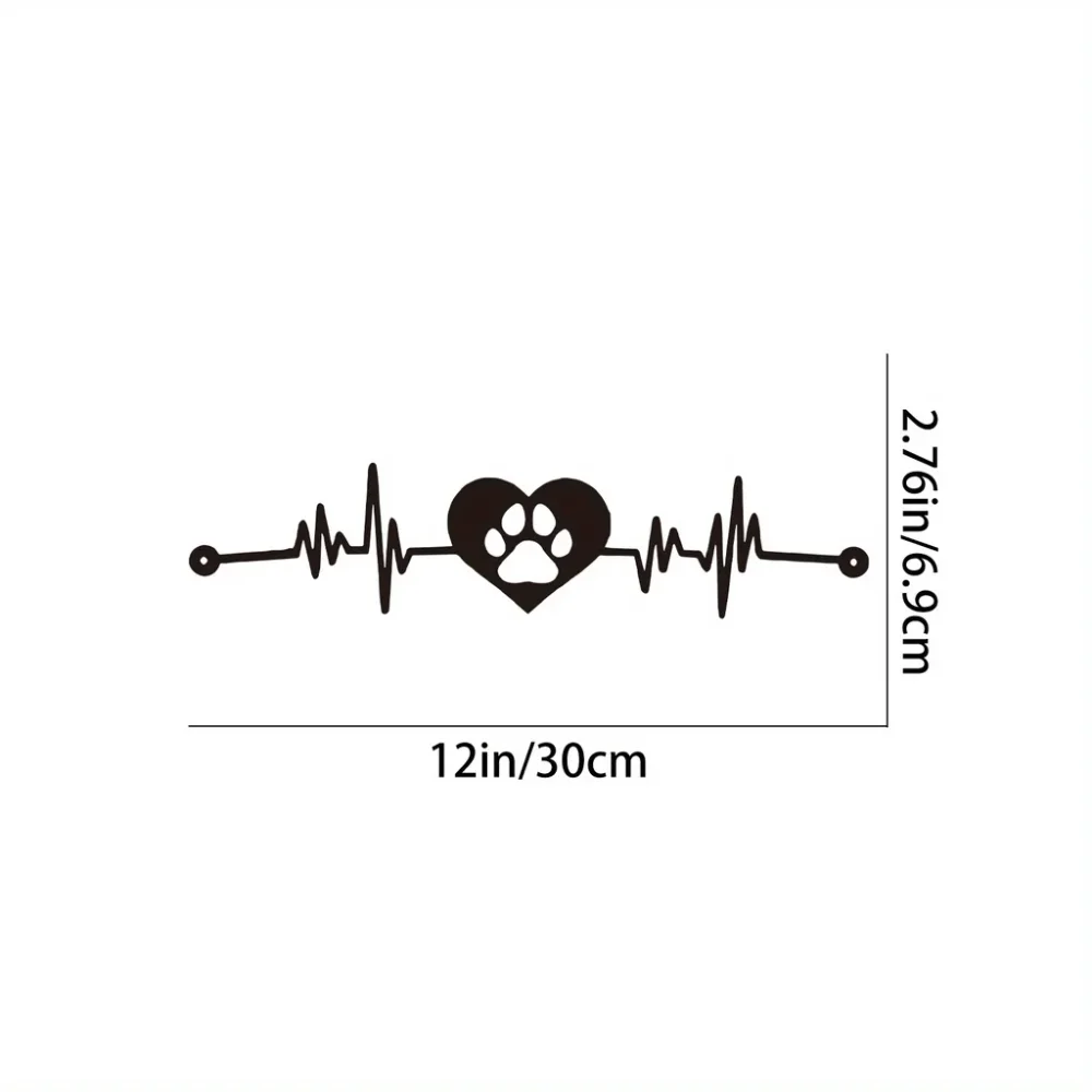 Металлический Знак Любителя Животных Настенный Декор Уникальная Скульптура Для