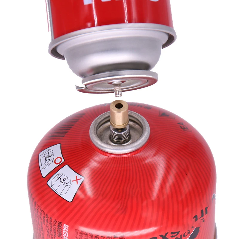 

1 Pcs Gas Refill Adapter Outdoor Camping Stove Gas Cylinder Gas Tank Gas Burner Accessories Hiking Inflate Butane Canister