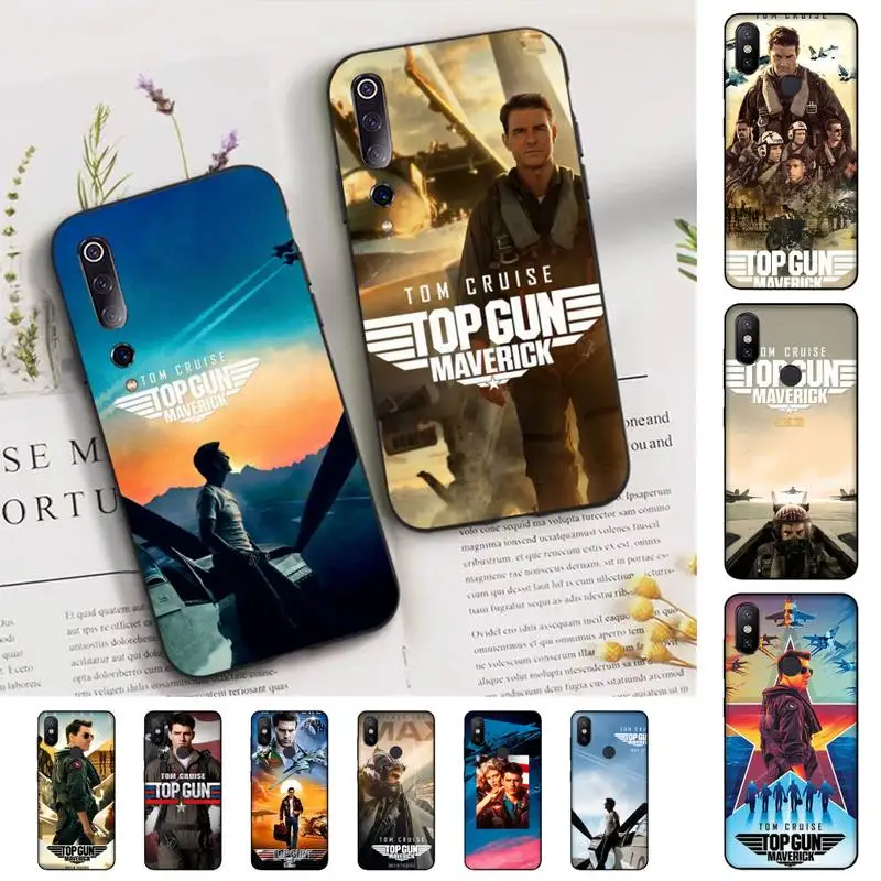 

FHNBLJ Top Gun Maverick Phone Case for Xiaomi mi 5 6 8 9 10 lite pro SE Mix 2s 3 F1 Max2 3