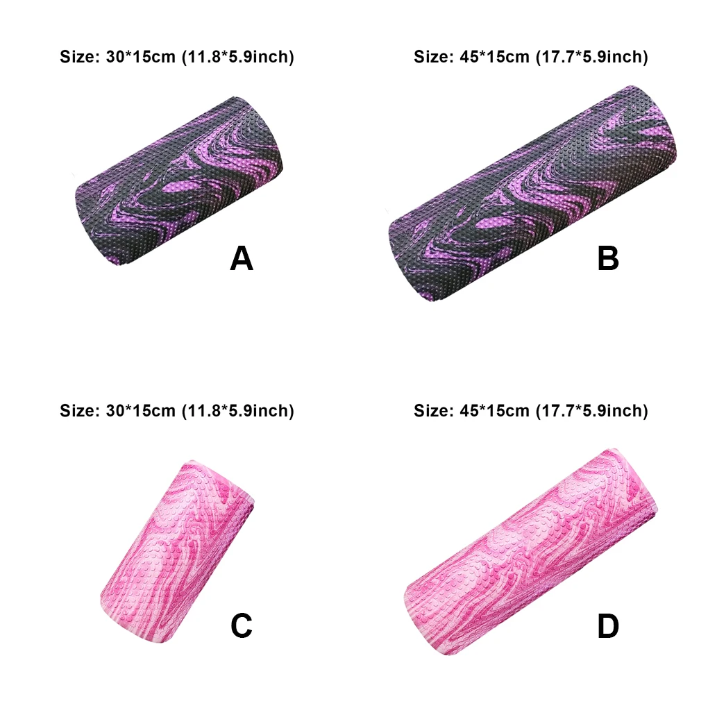 

Ролик массажный высокой плотности для йоги, фитнеса, пилатеса, тела, 45/15 см