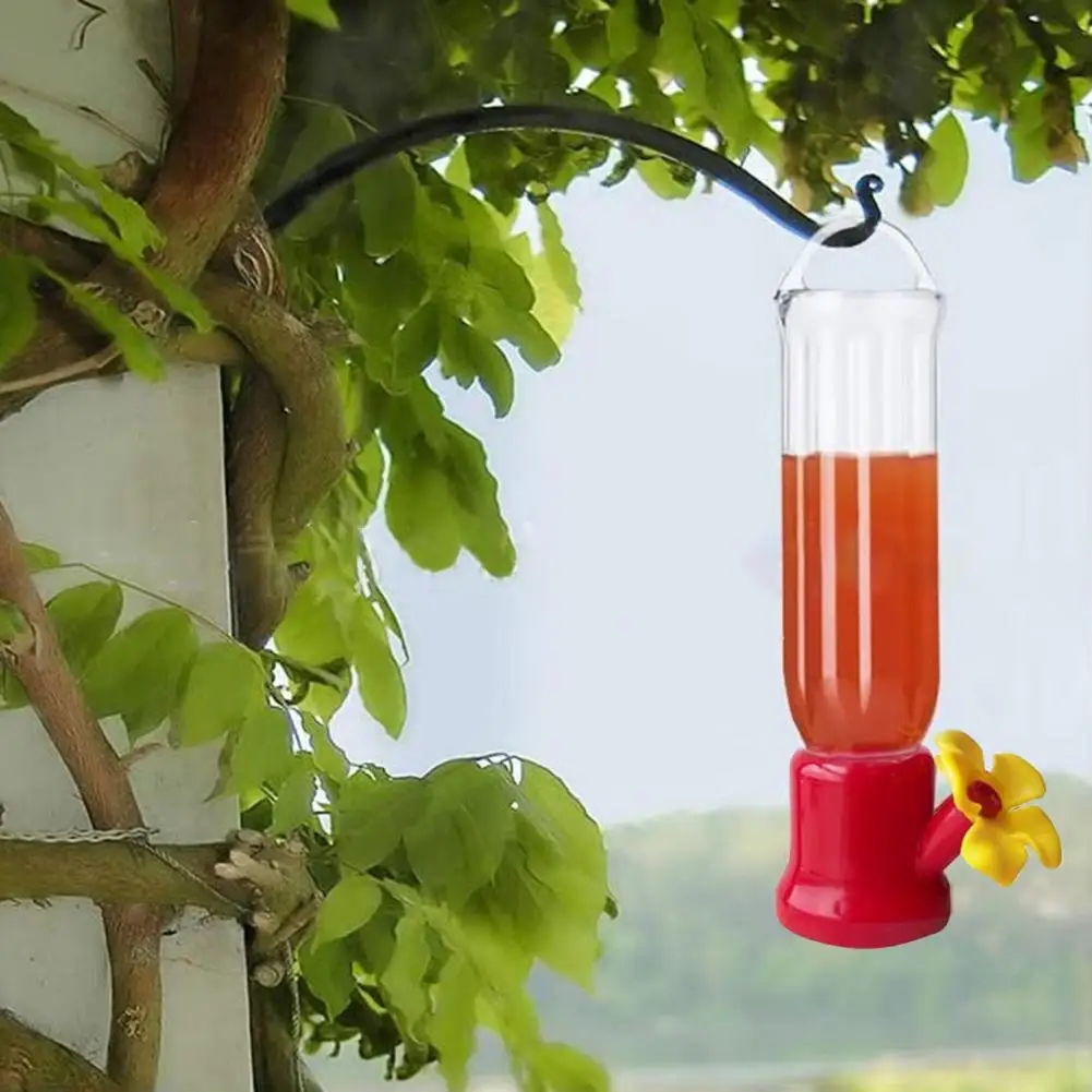 

Water Feeders 4Pcs Functional Leak-Proof 1 Feed Port Each Mini Hummingbird Feeders Garden Supplies