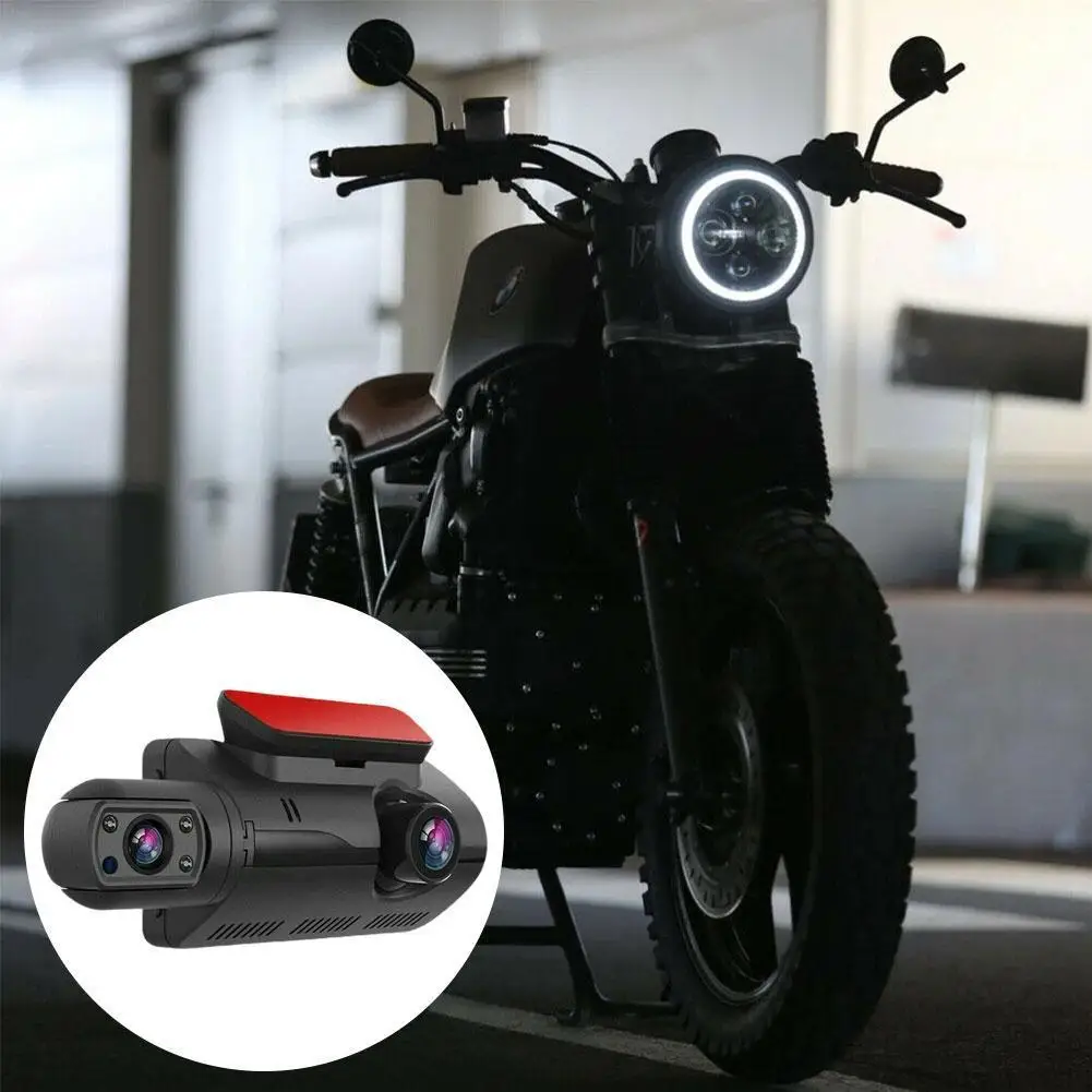 

2 Lens Car Video Recorder Hd1080p Dash Cam Car Black Box 3.0 Inch Ips Camera Night Vision Recorder G-sensor Loop Recording
