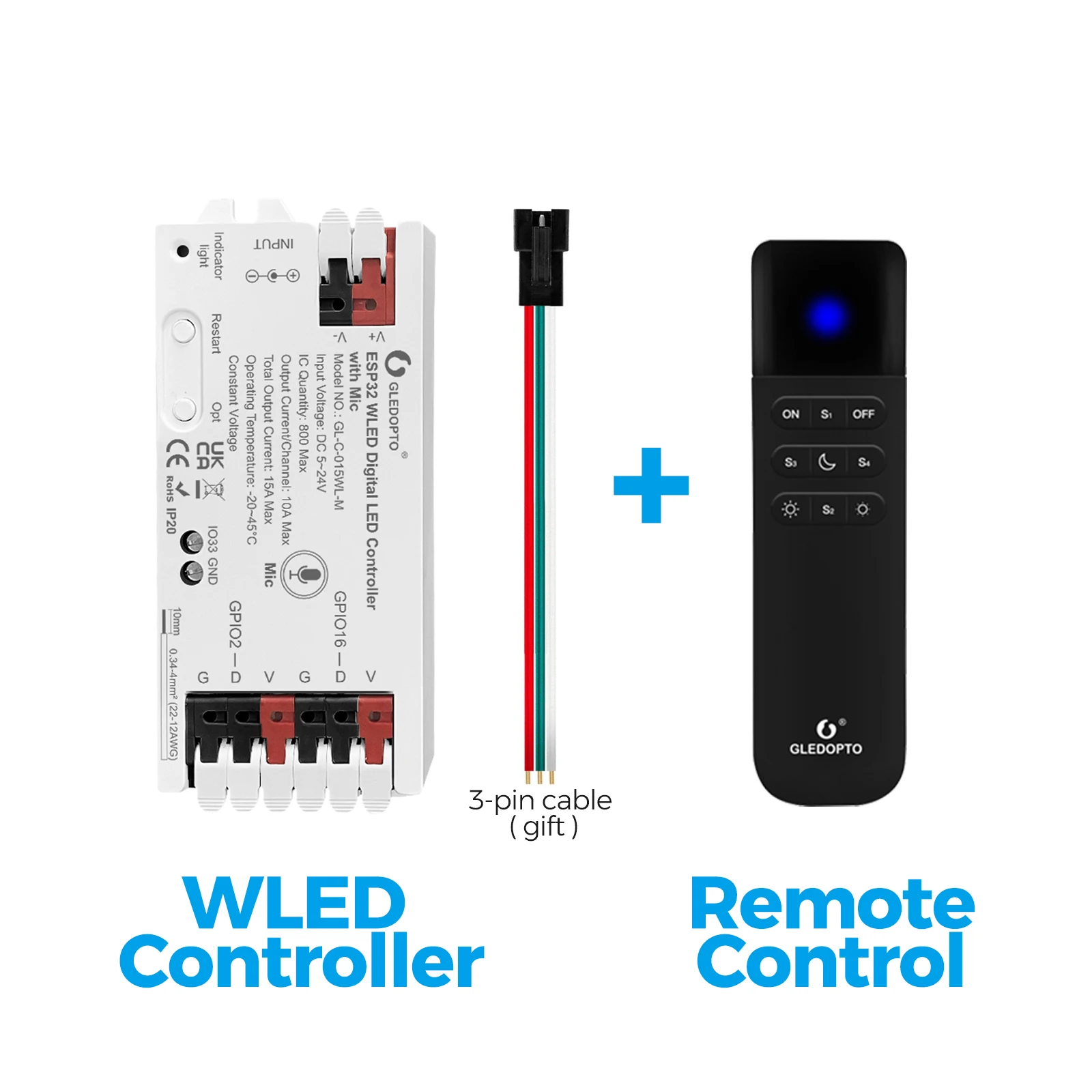 

WLED контроллер GL-C-015WL-M weten