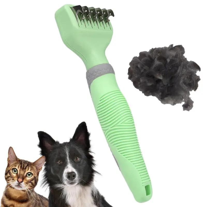 

Pet Hair Remover Pet Cat Hair Removal Comb Cat & Dog Dematting Undercoat Rake Comb Multi-Purpose Hair Cleaning Brush PetProduct