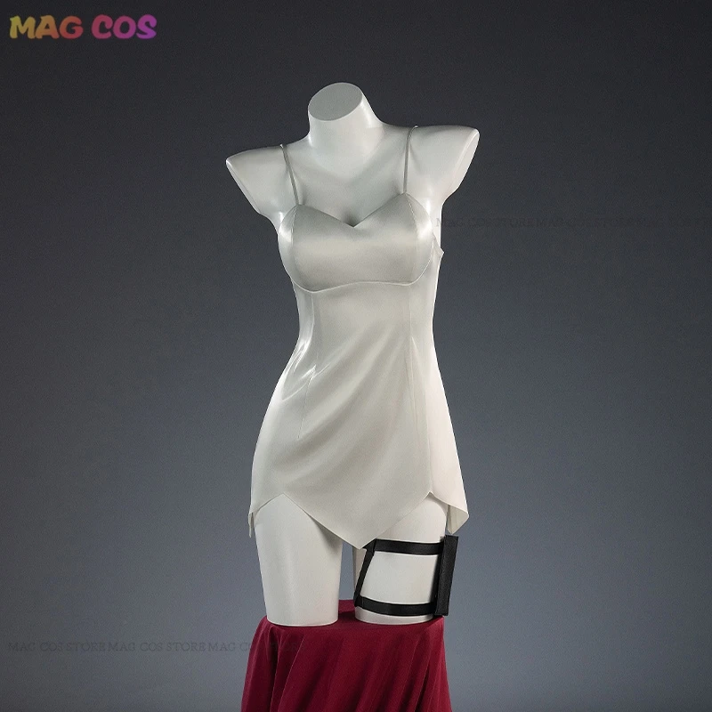 Zenless Zone Zero Jane Doe Косплей Костюм Cos Парик Комплект Хвост Уши Игры Вечеринка Хэллоуин