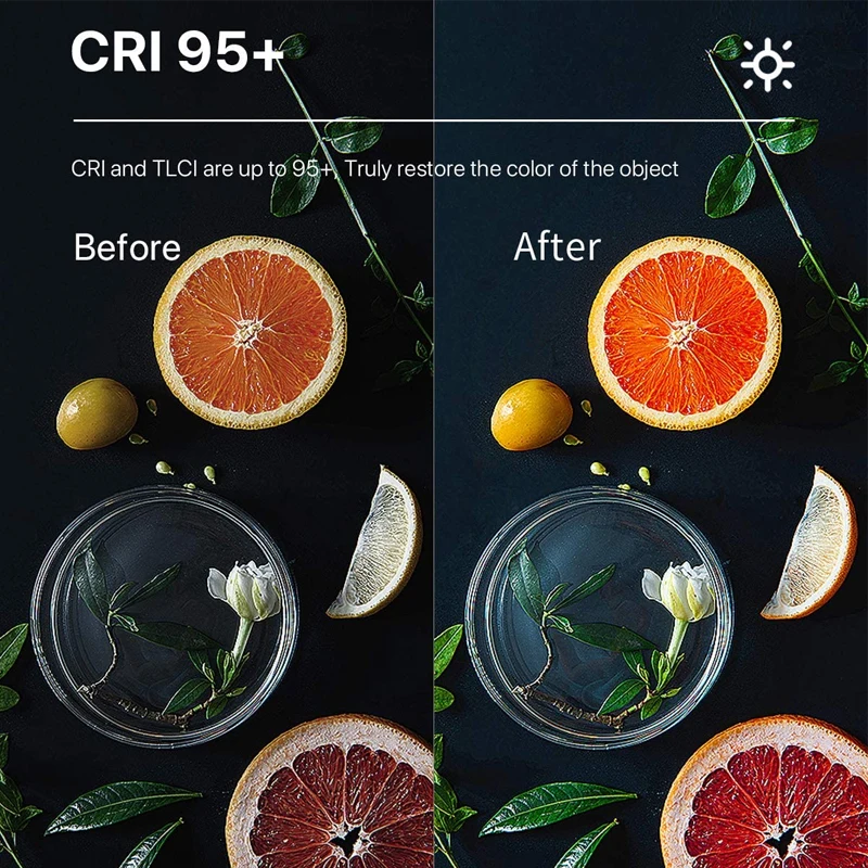 Светодиодная лампа VIJIM VL120 для видеокамеры 3200k-6500K 3100 мА · ч |