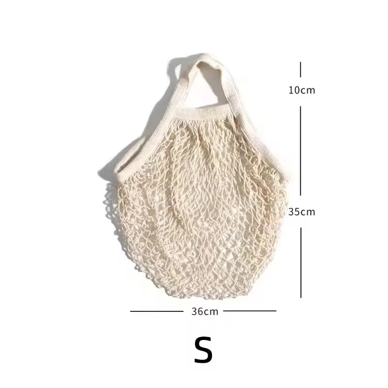 

1 шт. портативная многоразовая сумка для покупок продуктов, сетчатая сумка, складная сумка для продуктов, сумка для фруктов и овощей, хлопковая сетчатая сумка-тоут