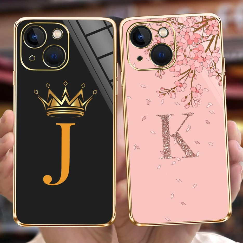 Чехол для Apple iPhone 13 Pro новый роскошный мягкий чехол с 26 буквами Max - купить по