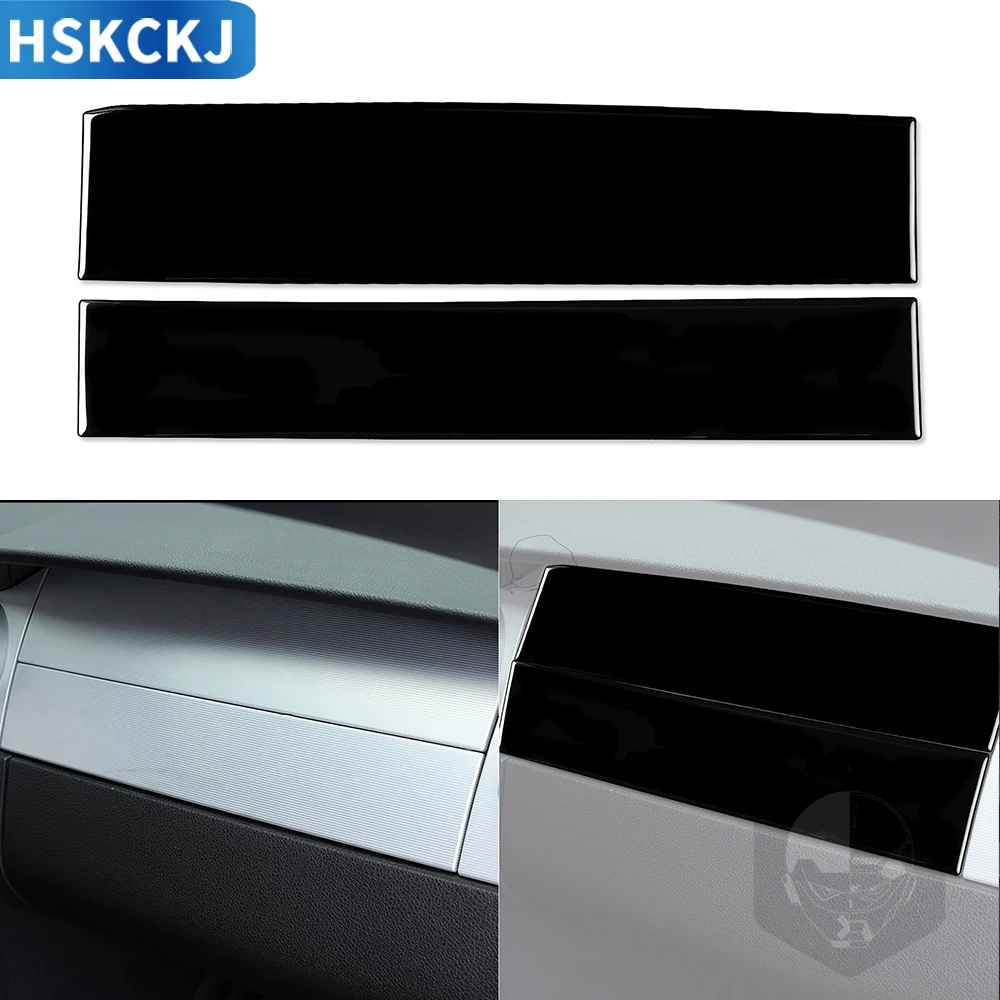 

Аксессуары для Ford Mustang 2005 2006 2007 2008 2009, черная Автомобильная подушка безопасности, декоративная наклейка, пластиковое украшение