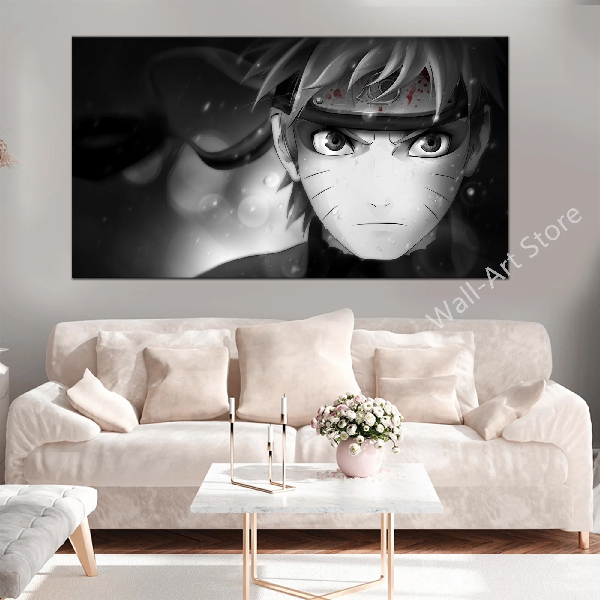 

Naruto Uzumaki Canvas Paintings 5 Pcs Pop Anime Print Poster Wall Art Modular Hd Pictures Home Decoration Modern Living Room