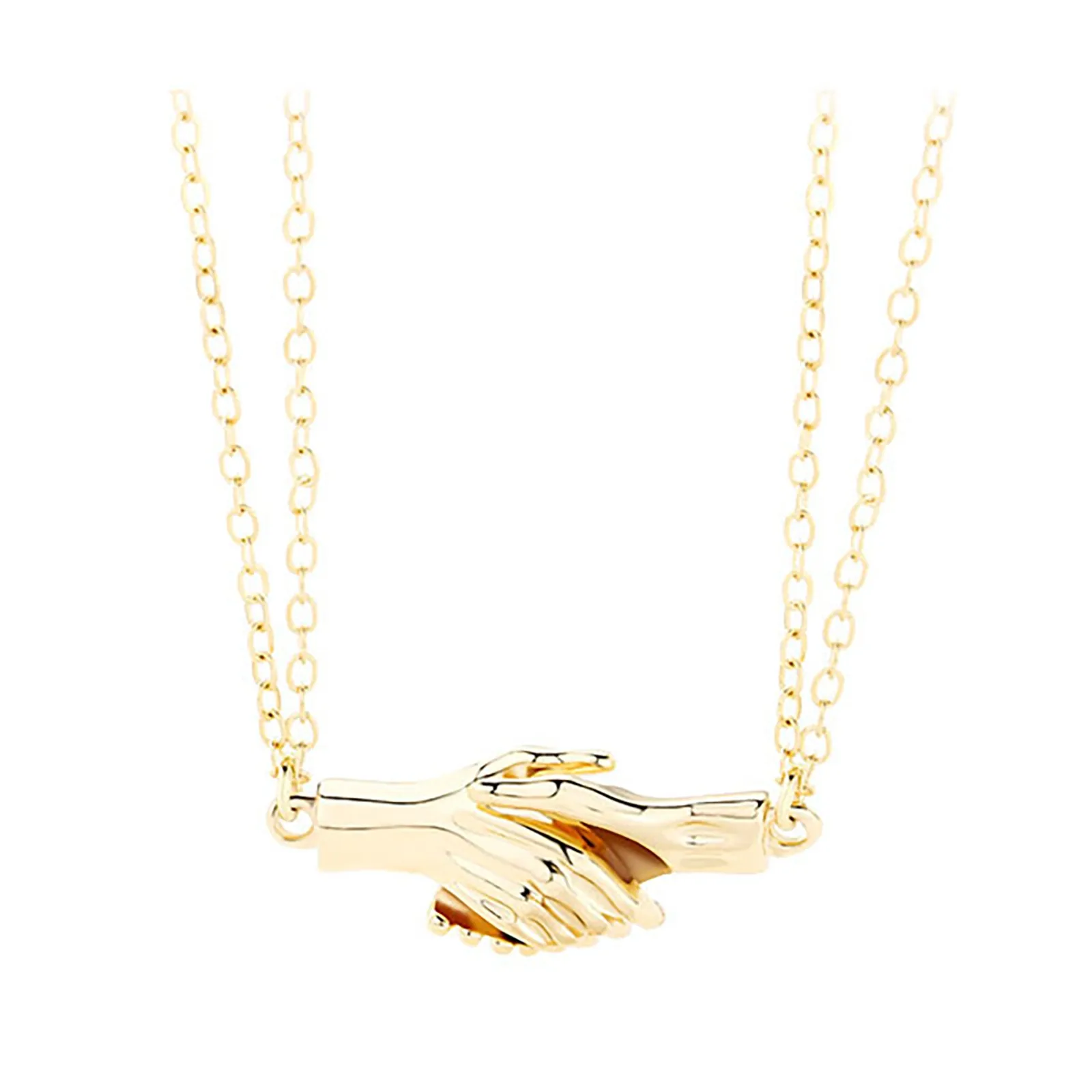 

Hold To Magnetic Couple Hand Necklaces Your Magnet Attract Necklaces & Pendants