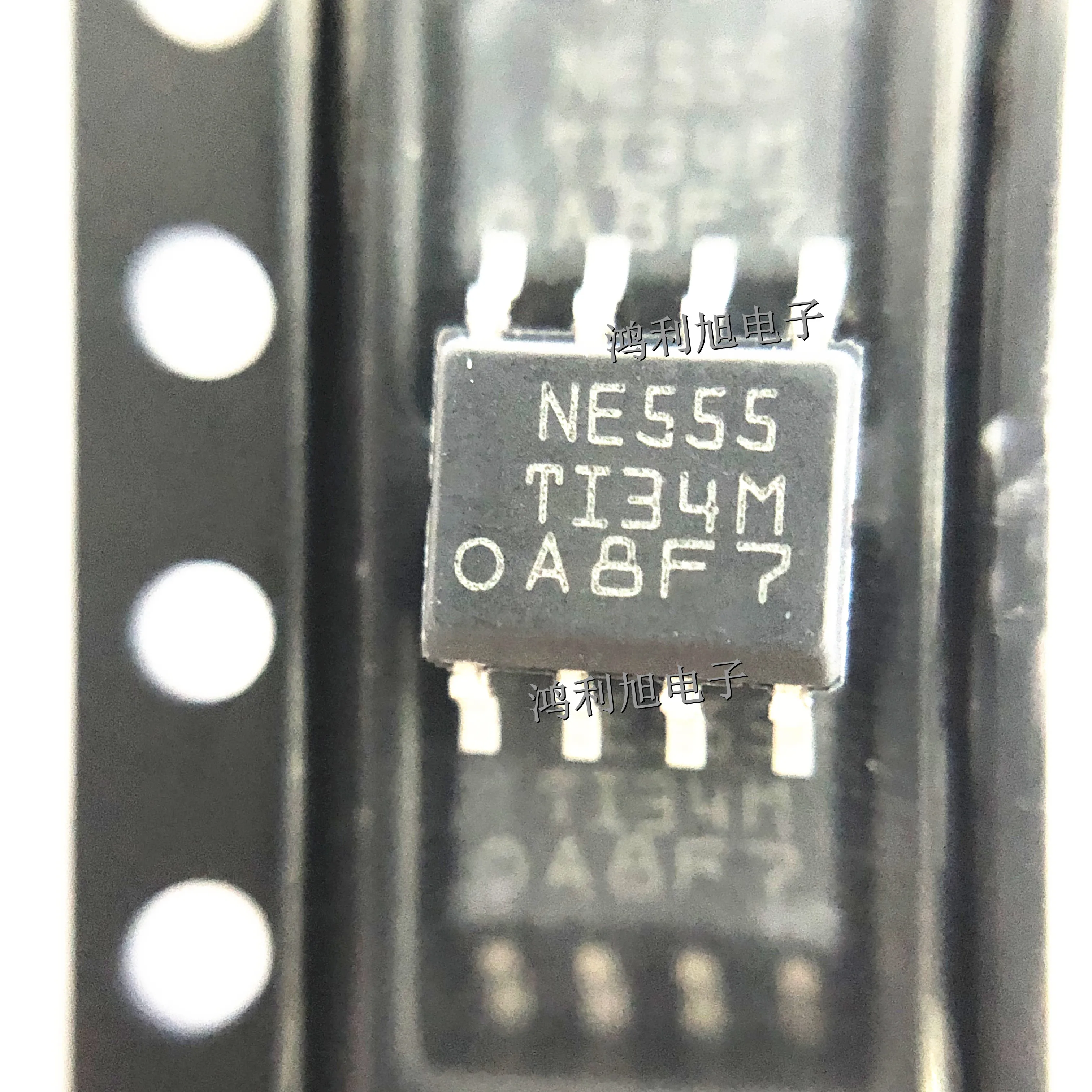 Фото 10 шт./лот NE555DR маркировка: NE555 IC OSC SGL Таймер 100 кГц 8-SOIC совершенно новый оригинальный stock в наличии №2