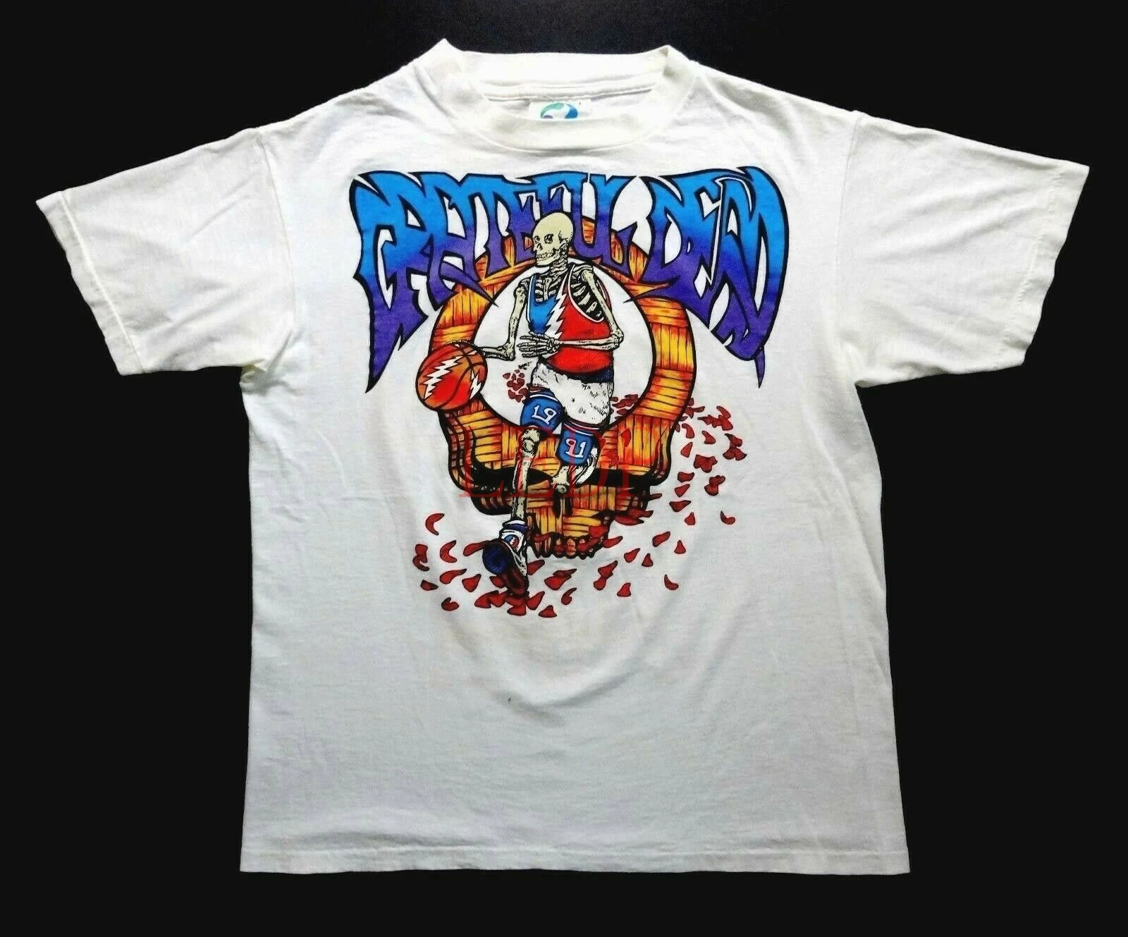 

Баскетбольная Футболка Grateful Dead 1991 Boston Garden Celtics