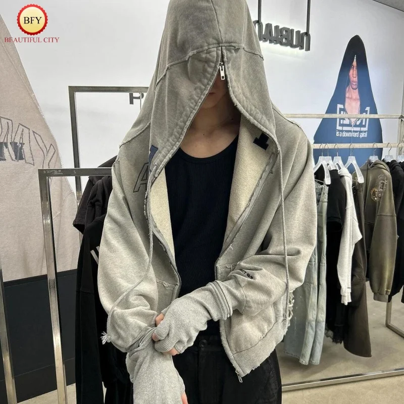 25ssGRAILZ ProgectG/R мужские и женские 1:1 лучшее качество с капюшоном винтажные полые