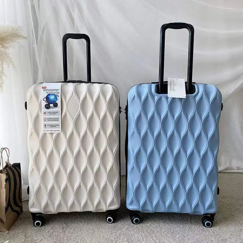 Fashion Luxury Bird'S Nest Luggage Niche Design Password Luggage Travel Universal Wheel Anti-Scratch Trolley Case