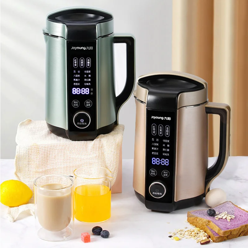 Joyoung Soy Milk Maker Portable  Blenders Electric Blender Slow Juicer Intelligent Heating  Filterless Porridge and Rice Paste