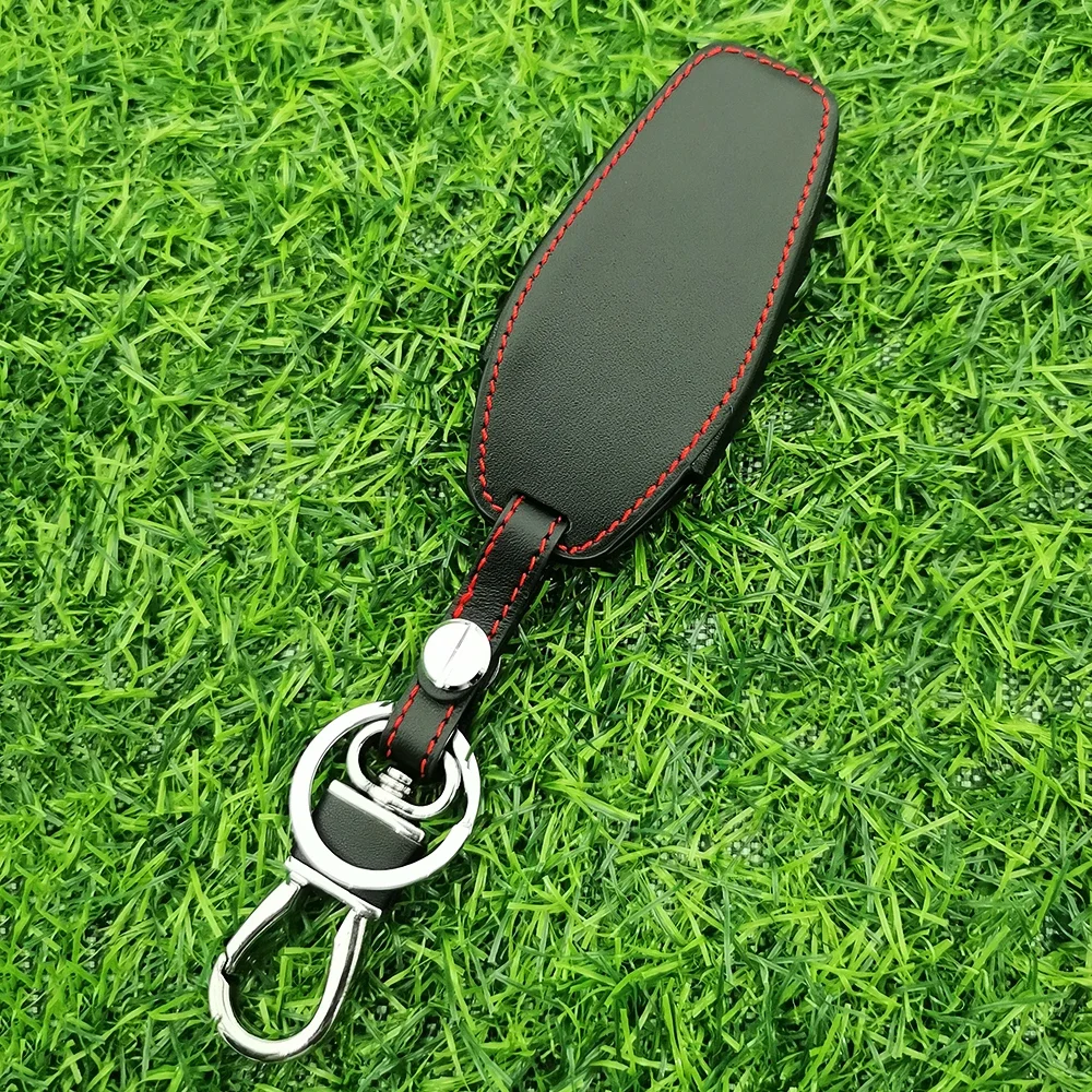 Кожаный чехол для автомобильных ключей BYD Atto 3 Song PRO Lied Han EV Max Yuan Plus Tang DM 2018 Qin