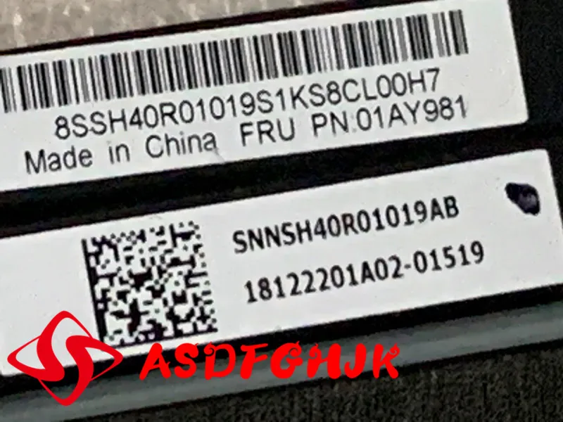 Фото Оригинальный вентилятор для радиатора lenovo ThinkPad X1 Extreme P1 01AY981 02XR044, дискретный графический вентилятор, протестированный, быстрая доставка №1