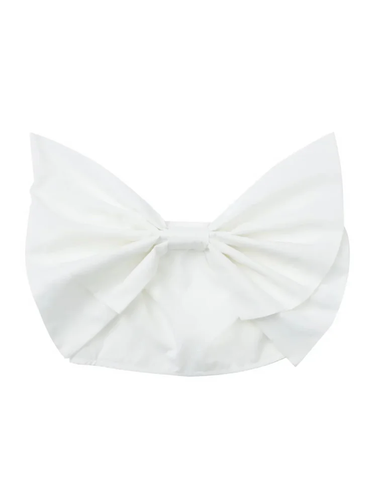 Женский корсет-топ с открытой спиной и открытыми плечами |