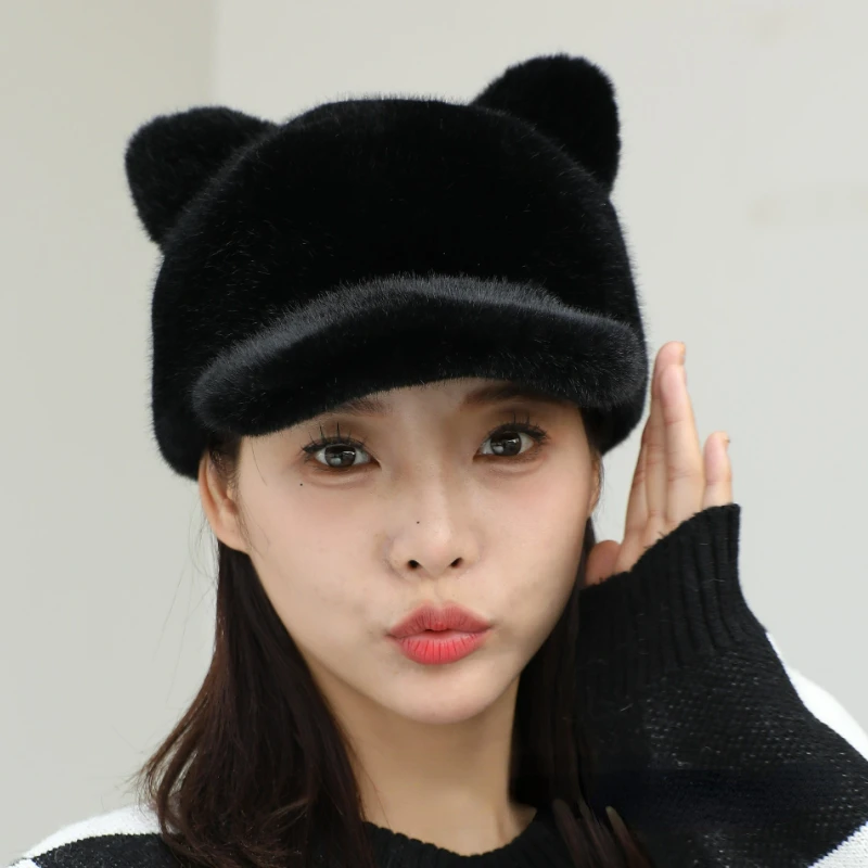 Новинка 2023 рыцарская шапка из искусственного меха супермягкая женская зимняя