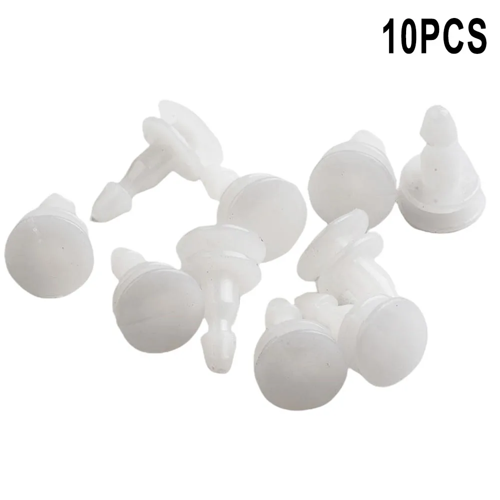 

Fastener Wheel Fender Clips 10pcs Buckle Flared Moulding Plastic Retainer For Nissan Navara D22 Patrol Brand New