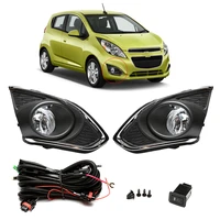 front bumper driving lamp fog light assembly for chevrolet chevy spark 2013 2014 2015 with wires harness switch