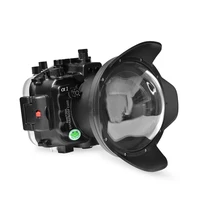 seafrogs 40m130ft plastic uw camera housing kit with 6 dome port for sony a1 diving scuba camera accessories
