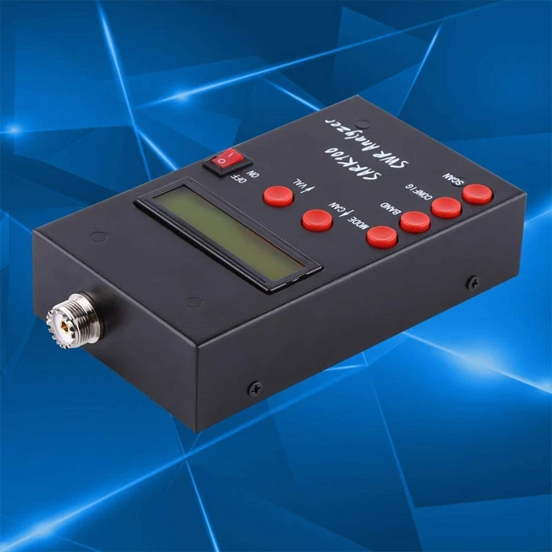 Анализатор антенны SARK100 1-60 МГц с диапазоном измерений 1 0-9 99 SWR