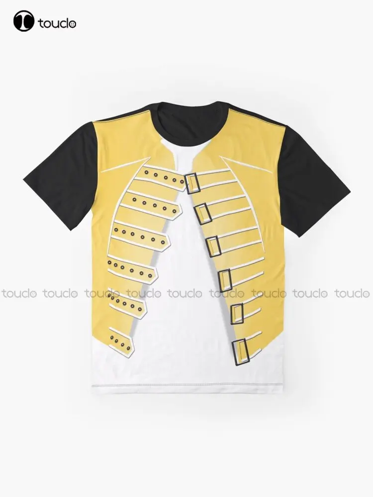 Желтая куртка Freddie желтая с графическим рисунком костюм Mercury Fan футболка Queen