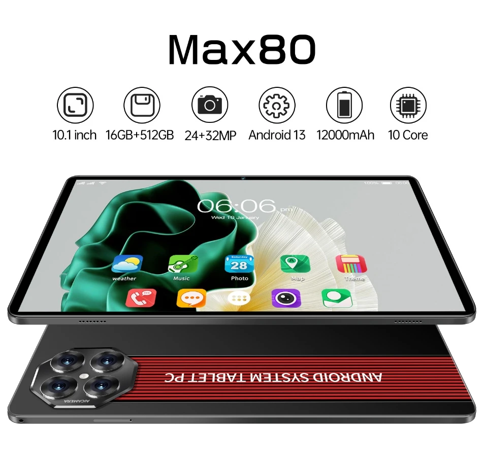 Duoran Max80 Android 2025 планшет