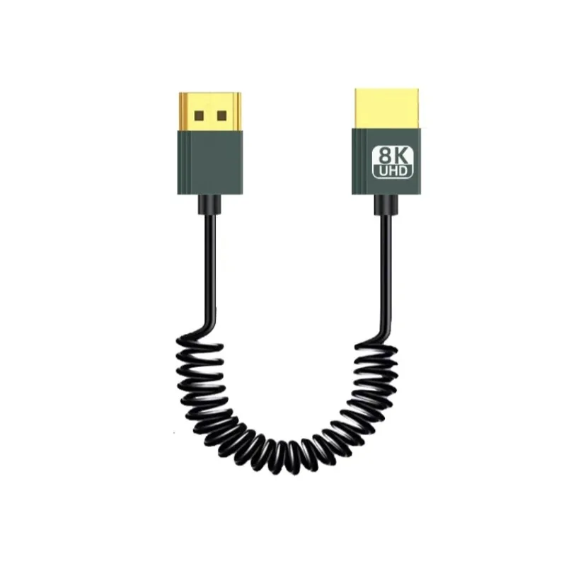 Пружинный кабель HDMI nku 8K UHD | AliExpress