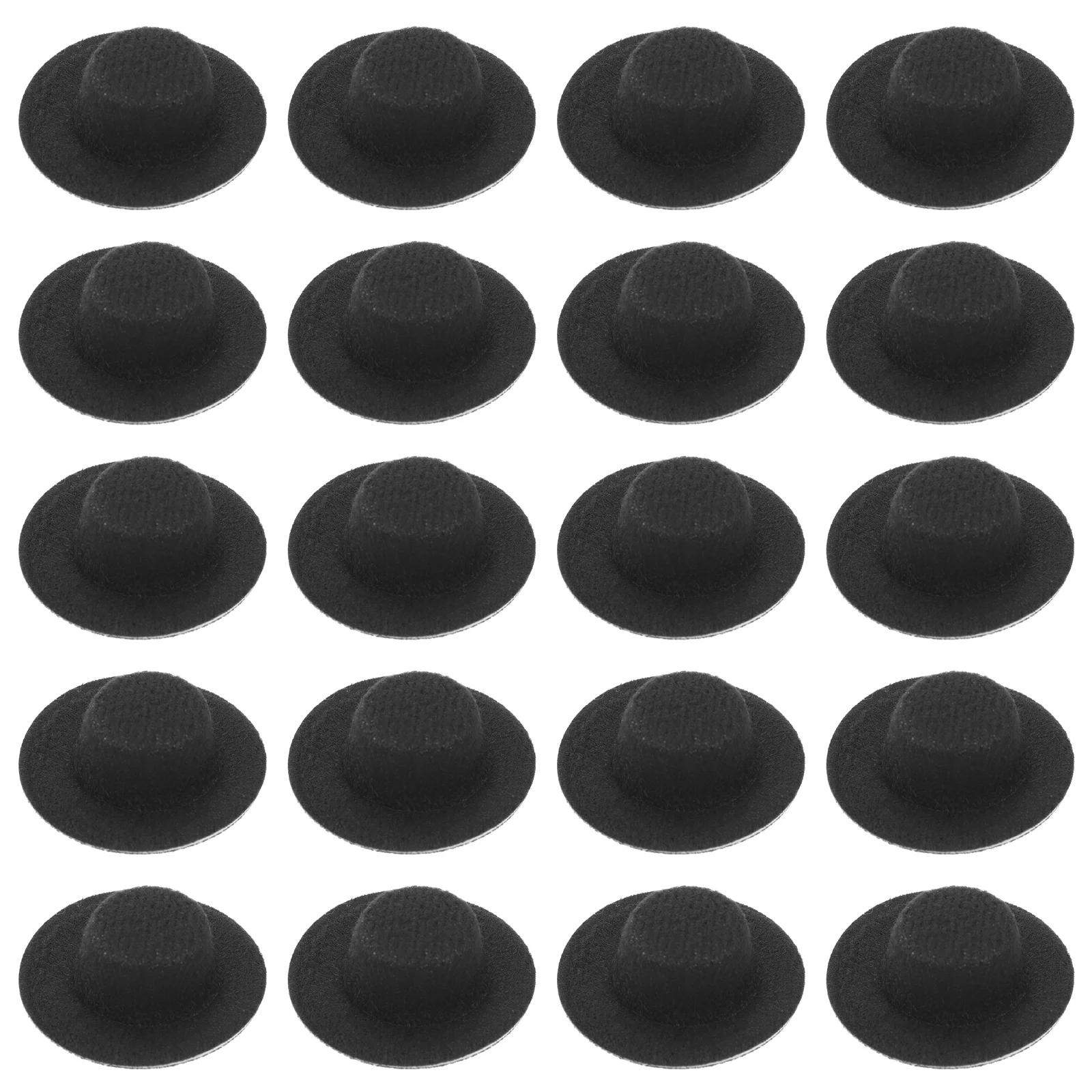 

20Pcs Snowman Hats DIY Mini Hats Snowman Hat Decor Christmas Snowman Hats