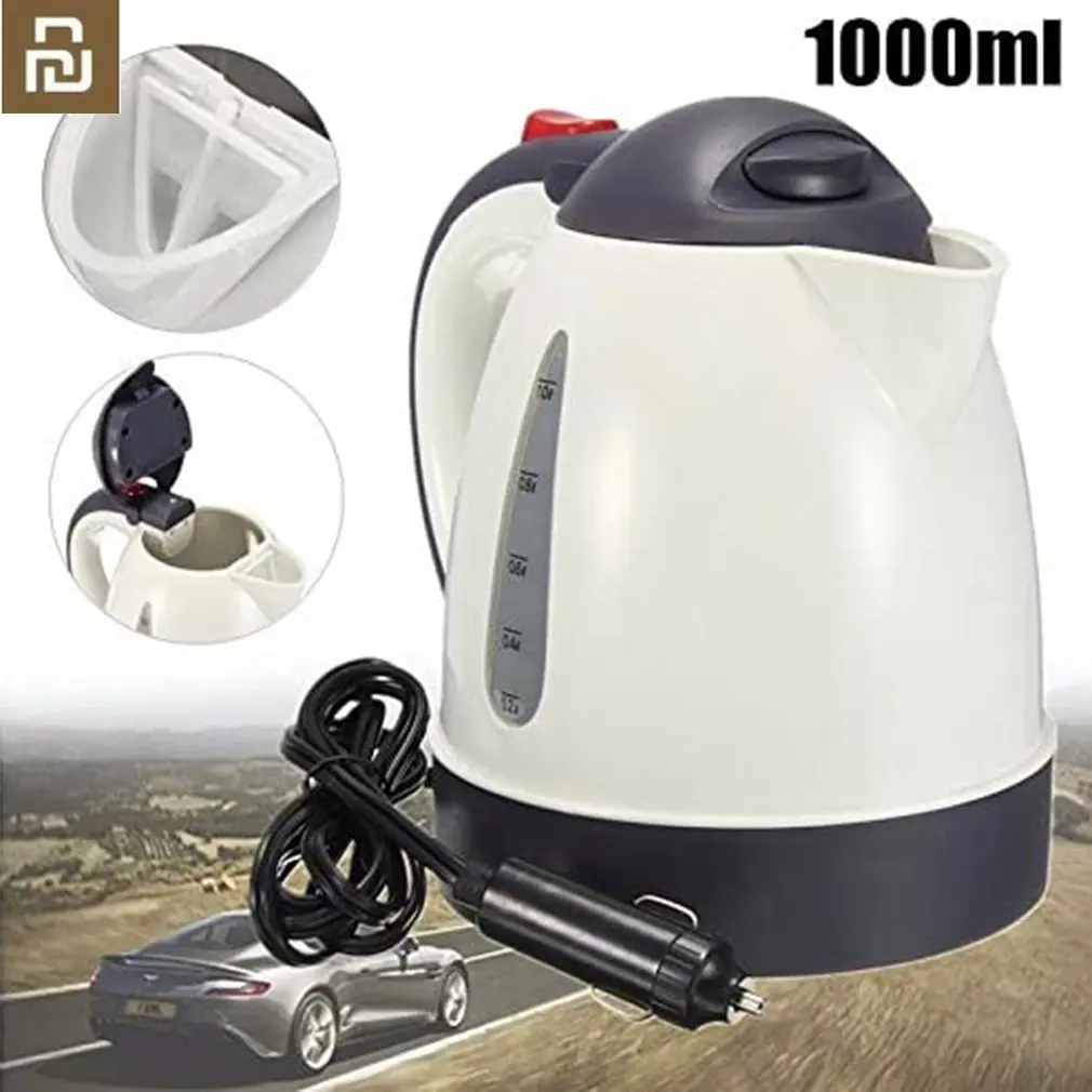 

Портативный автомобильный чайник YOUPIN, 1000 мл, из нержавеющей стали