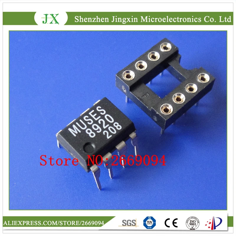 

3pcs/lot MUSES8920D MUSES8920 MUSES 8920 High Quality Audio J-FET Input Dual Operational Amplifier DIP-8