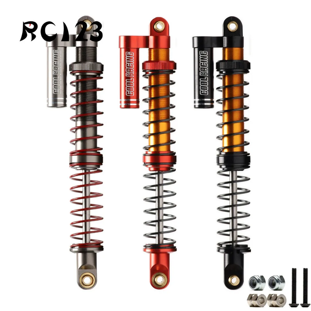

2Pcs/4Pcs Aluminum Alloy 90/95/100/105/110/115mm Oil Shock Absorber For 1/10 RC Crawler Car AXIAL SCX10 TRX4 D90 CC01