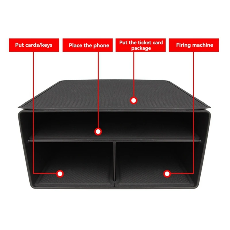 Suitable For Q5/Q4 Etron LHD Central Control Storage Box Car Interior Products