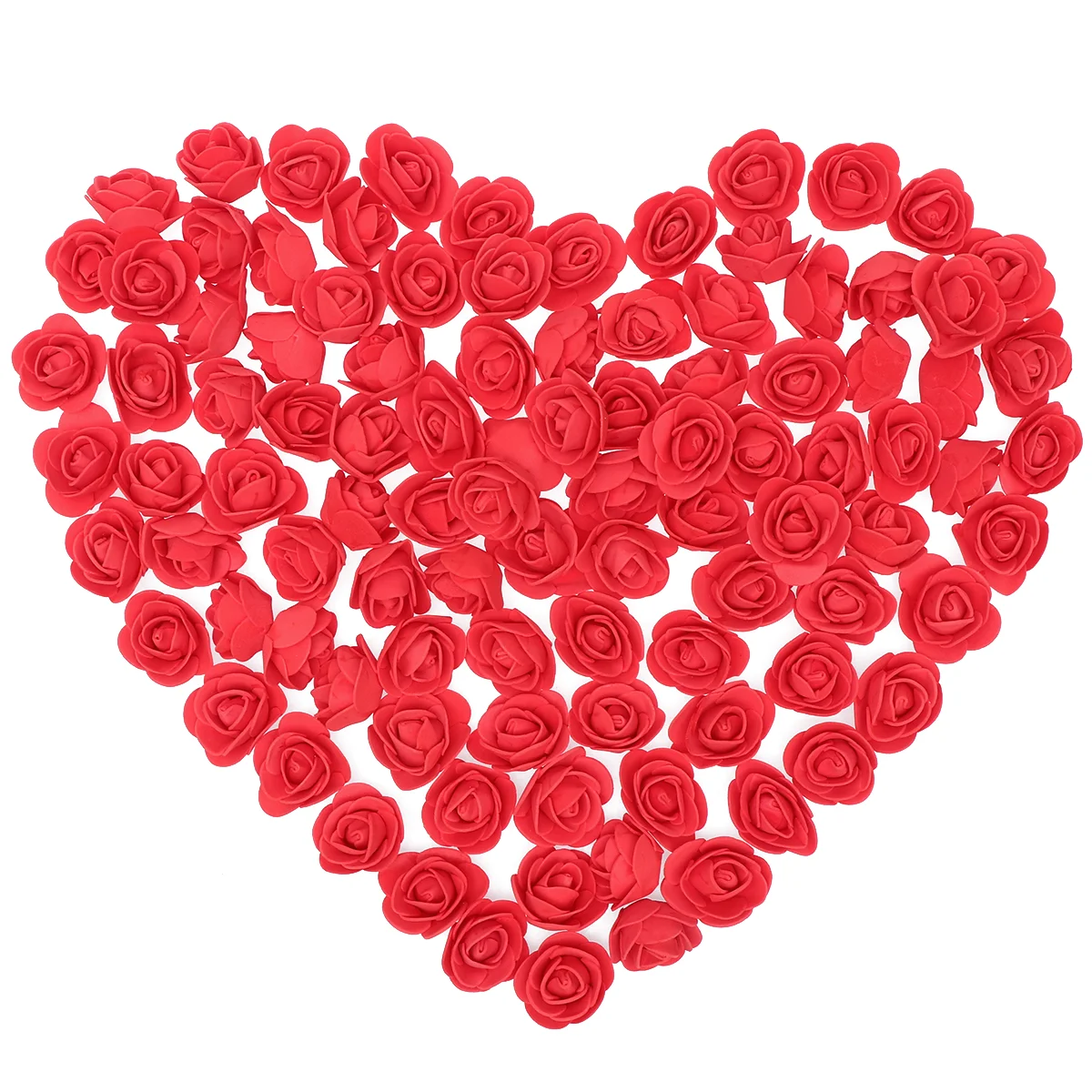 

Rose Heads Artificialflower Fake Flowers Roses Weddingmini Craftsdiy Red Decor Styrofoam Decoration Head Bulk Silk Party Day 3D