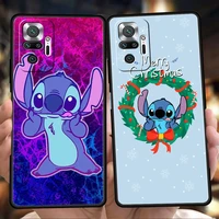 stitch phone case cover for redmi k50 note 10 11 11t pro plus 7 8 8t 9s 9 k40 gaming 9a 9c 9t pro plus soft shell fundas coque