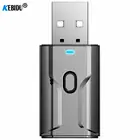 Мини Bluetooth автомобильный комплект приемник передатчик 4 в 1 стерео Hands-free Aux RCA USB 3,5 мм разъем для ПК аудио беспроводной адаптер Комплект