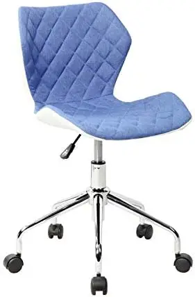 

Офисное кресло с регулируемой высотой, синее стул, розовое акриловое искусственное кресло из фанеры