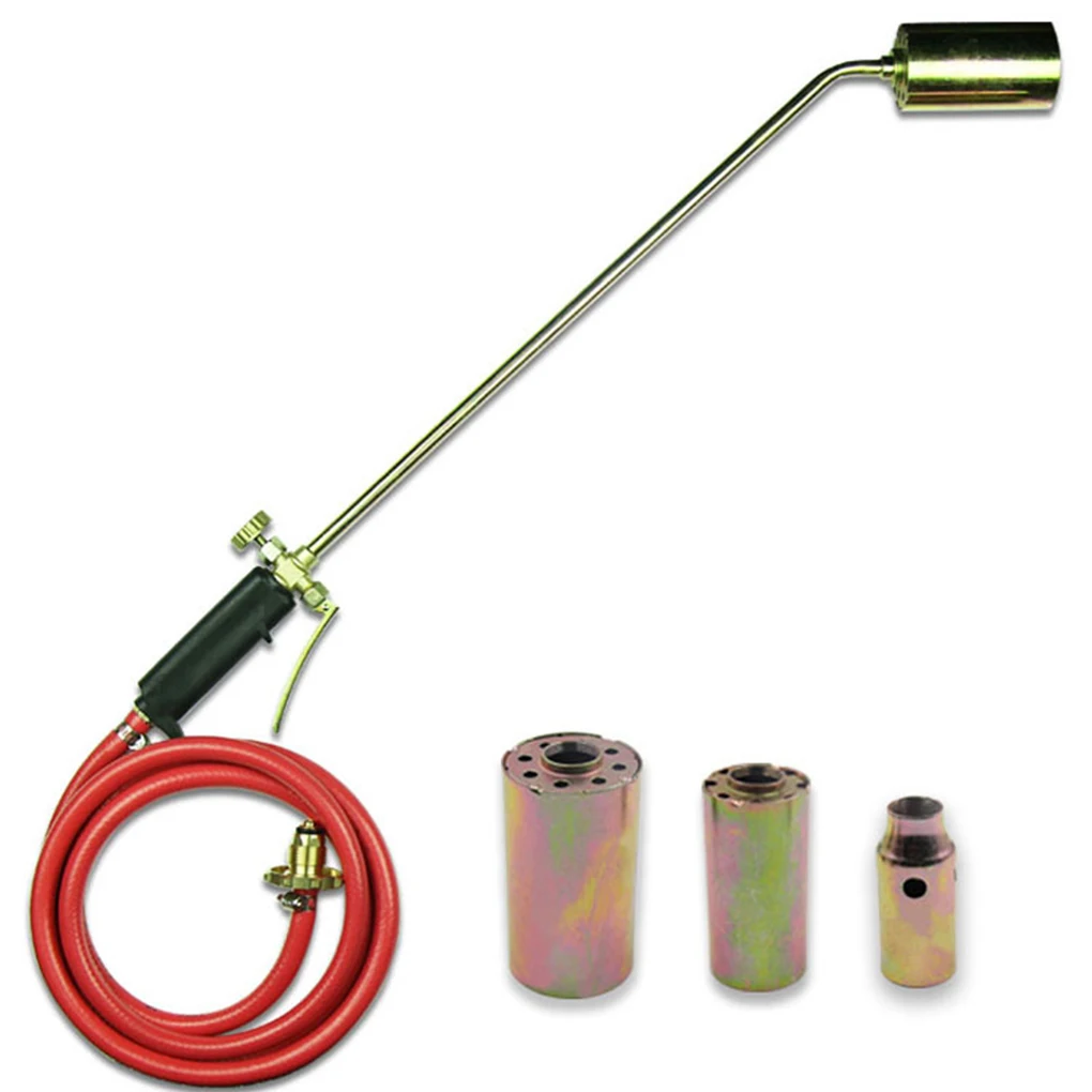 

Blowtorch with 3 Nozzles Heating Torch Picnicking Charcoaling Flame Maker Burner Lighter Outdoor Equipment Accessories