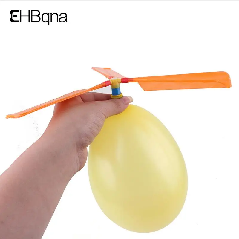 

1 Set Helicopter Balloon Portable Outdoor Playing Flying Ballon Toy Birthday Party Decorations Kids Gift Party Supplies Globos
