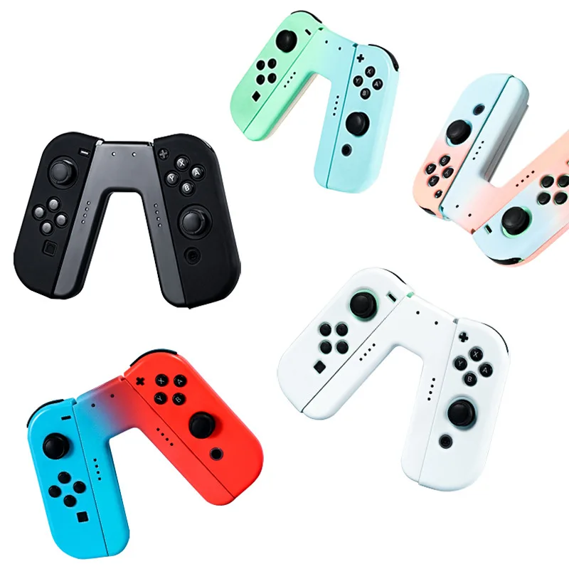 

HEYSTOP Charging Grip for Nintendo Switch Joy-con Wireless Gamepad Wireless Charging Handle Grip for Nintendo Switch OLED