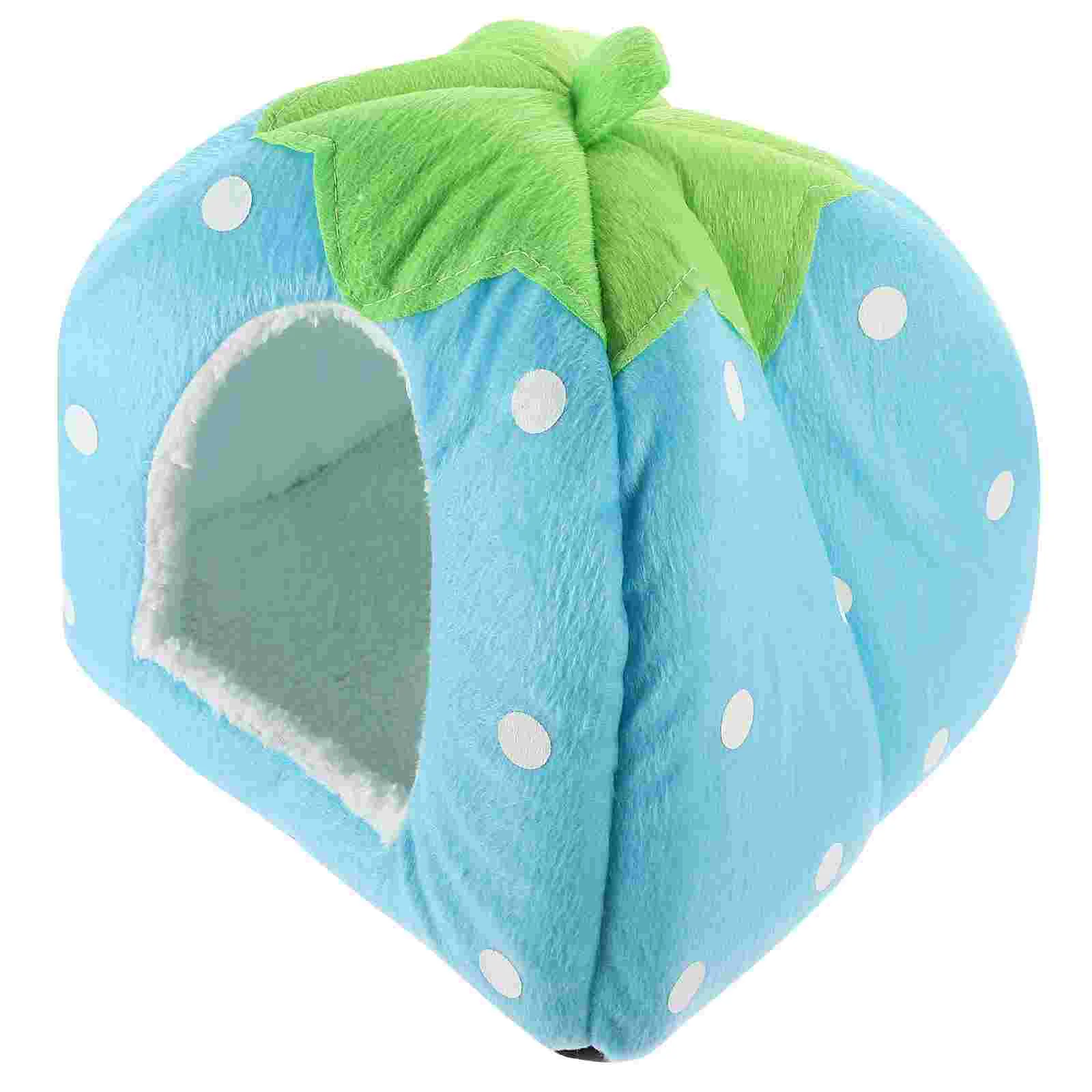 Кровать кролика теплая морская свинка пещера убежище милая кровать для хомяка