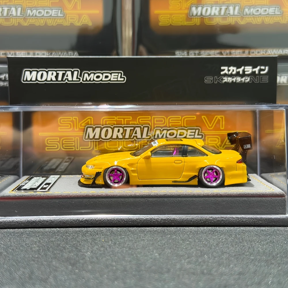 Модель автомобиля Mortal 1:64 S14 GT-SPEC V1 SEIKI OOKAWARA HEC из литого металла (art.: 3920da12eb902) - 3920da12eb902