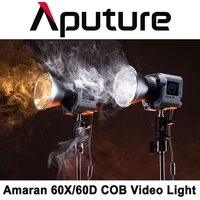 aputure amaran cob 60d 5500k 60x bi color 2700k 6500k video light led photography studio lighting for camera video photo light