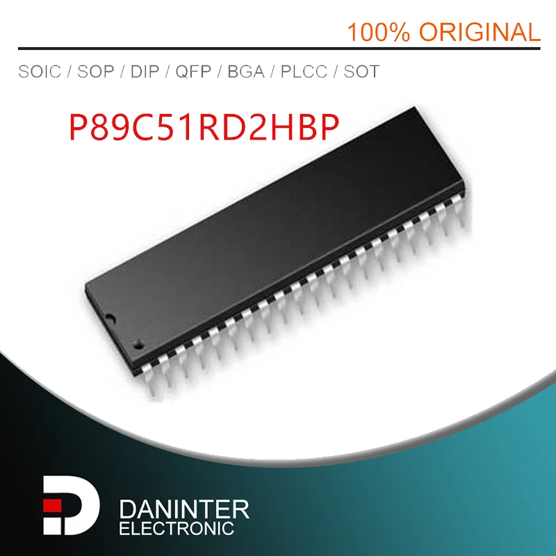 5 шт P89C51RD2HBP P89C51RD2 P89C51 DIP-40
