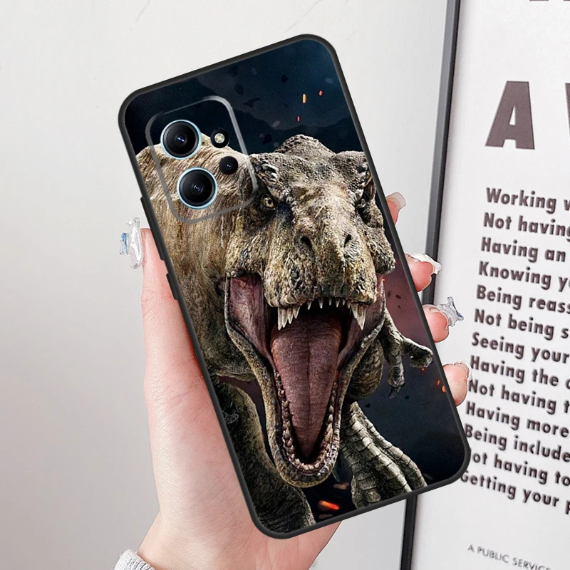 Чехол с тираннозавром T Rex для Xiaomi Redmi Note 12 8 9 10 11 Pro 12S 11S 10S 9S 8T C чехол