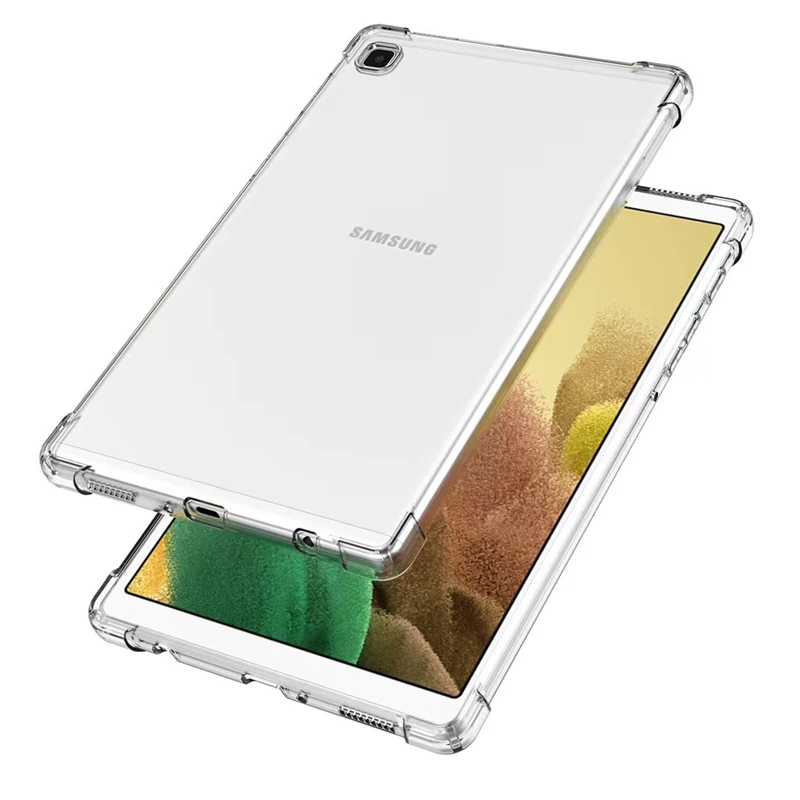 

For Samsung Galaxy Tab A8 10.5 SM-X200/X205 A7 SM-T500/T505 Tablet TPU Silicon Transparent Cover A7 Lite 8.7 T220/T225 Soft Case